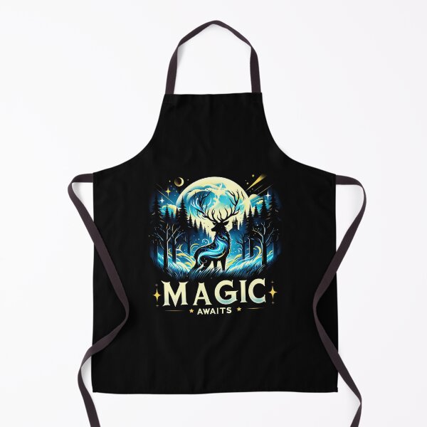 Item preview, Magic Awaits - Magical Stag in the Night designed and sold by Fenay Designs.