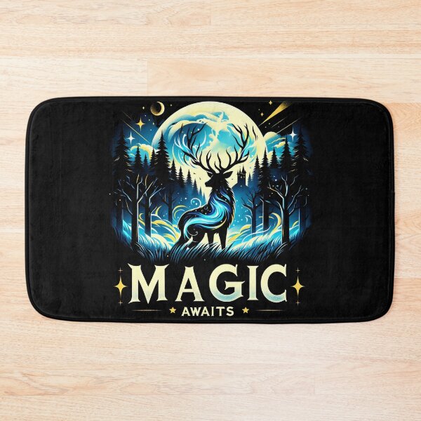 Item preview, Magic Awaits - Magical Stag in the Night designed and sold by Fenay Designs.