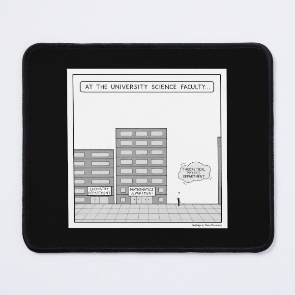 Item preview, Theoretical Physics Department designed and sold by Inklings cartoons.