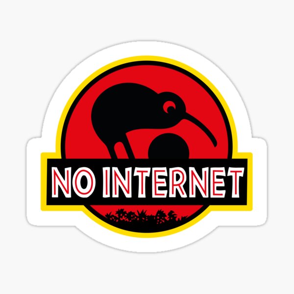 No internet Sticker