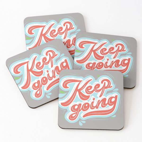 Item preview, CAMISETA KEEP GOING CLÁSICA designed and sold by marvancatquotes.