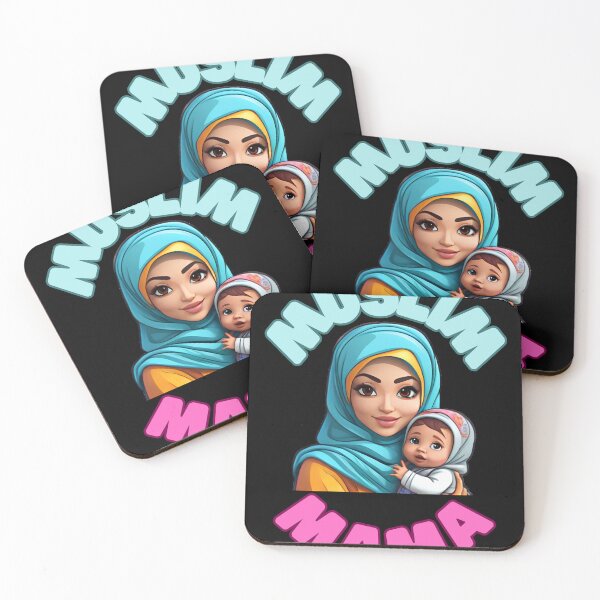 Artikelvorschau, Hijabi Mom Muslim Mama Motherday T-Shirt entworfen und verkauft von stixgalore.