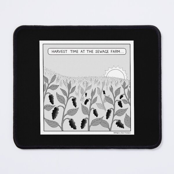 Item preview, Harvest time at the sewage farm. designed and sold by Inklings cartoons.