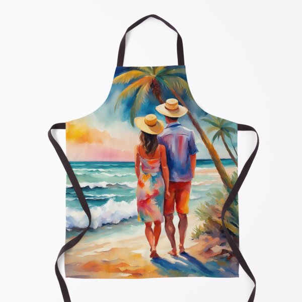 Item preview, Romantic Couple At Beach designed and sold by Gabriela McDaniel.
