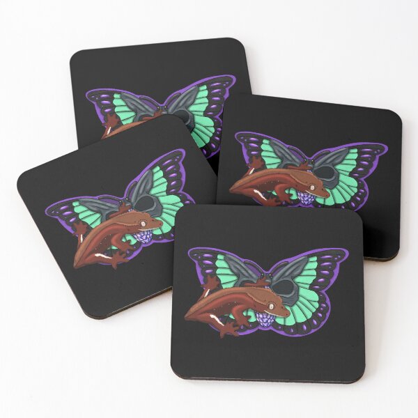 Item preview, Red Bi Color Crested Gecko Death Moth designed and sold by HauntedHerps.