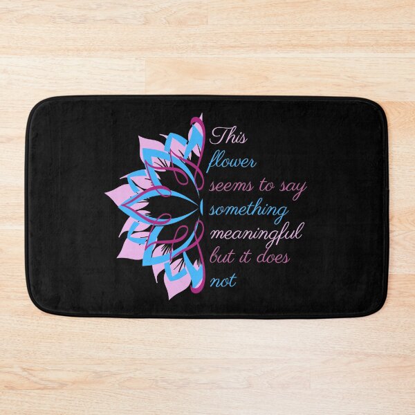 Item preview, Half flower with quote designed and sold by trendingatees.
