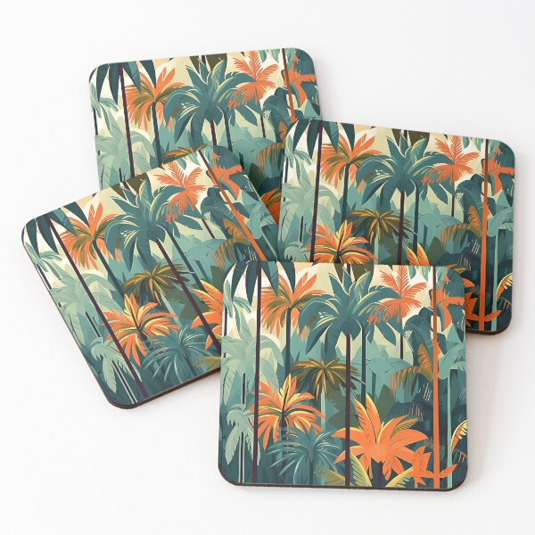 Item preview, Exotic Palms Trees Art designed and sold by Bomba Visual.