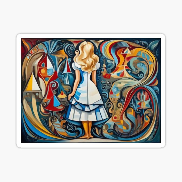 Item preview, Elegant gorgeous Alice in Wonderland designed and sold by Fantasymachine.