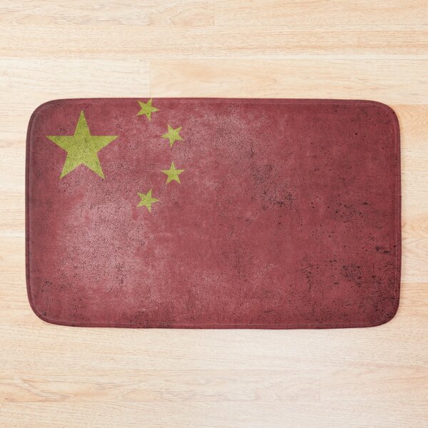Item preview, Distressed, Old, Faded & Worn Flag of China (中国国旗) designed and sold by STUDIO-72.