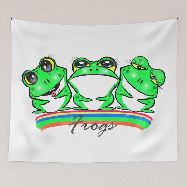 Item preview, Happy frogs  designed and sold by Shirley cute art .