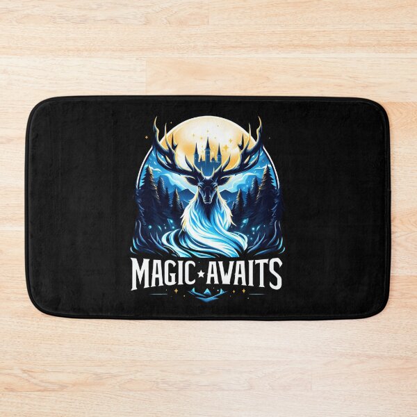 Item preview, Magic Awaits - Mystical Stag in an Enchanted Forest designed and sold by Fenay Designs.
