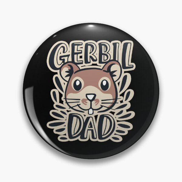 Item preview, Gerbil Dad Elegance: Stylish Gifts designed and sold by EmeraldeaArt.