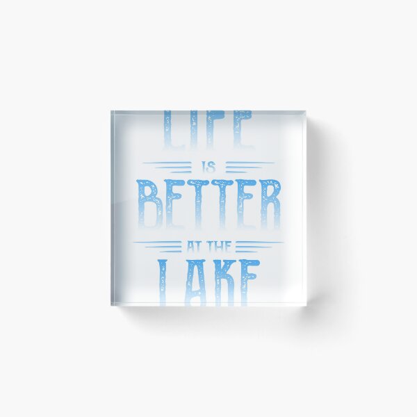 Item preview, Life is Better At The Lake - Nautical Pontoon Boating Lover Gift Idea designed and sold by lookhumandesign.