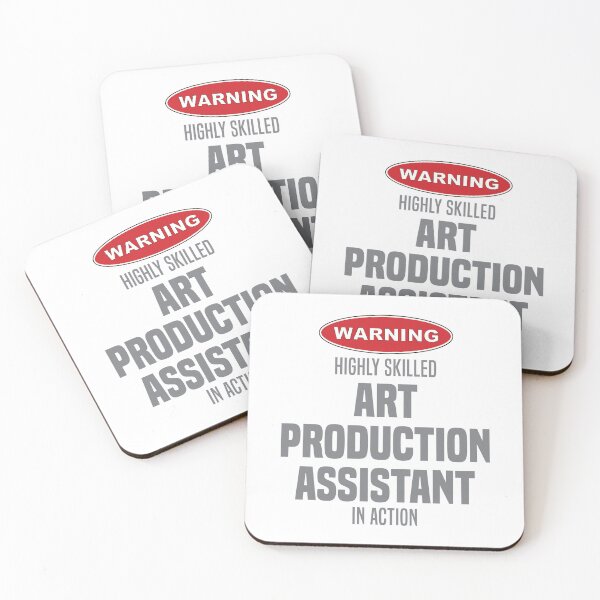 Item preview, Highly Skilled Art Production Assistant in Action designed and sold by NermilioDesigns.