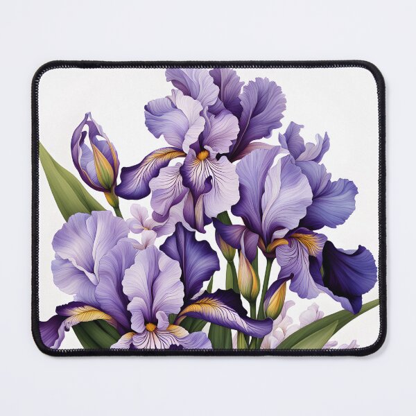 Item preview, Colorful Picture of Iris Flowers designed and sold by Petalandfur.