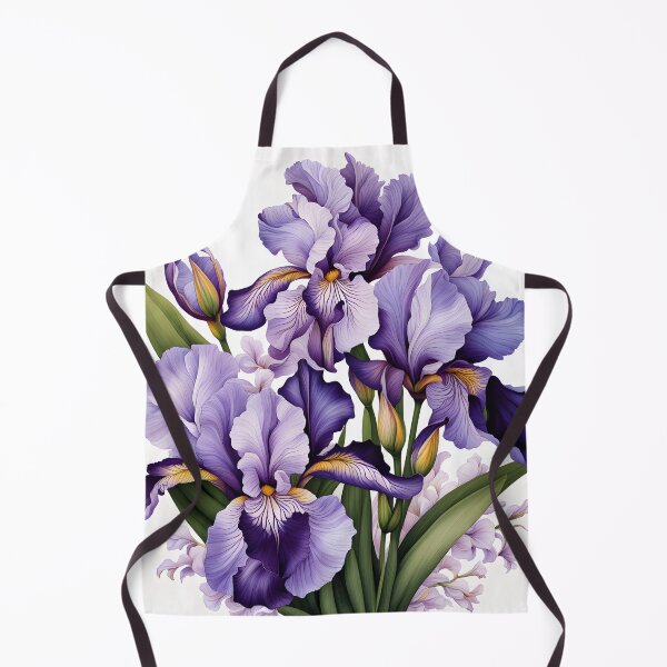 Item preview, Colorful Picture of Iris Flowers designed and sold by Petalandfur.