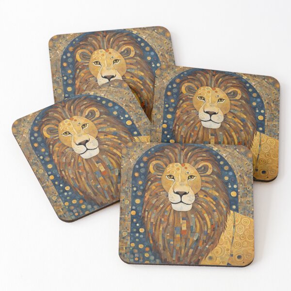 Item preview, Art Nouveau Lion designed and sold by LittleGoblinPrs.