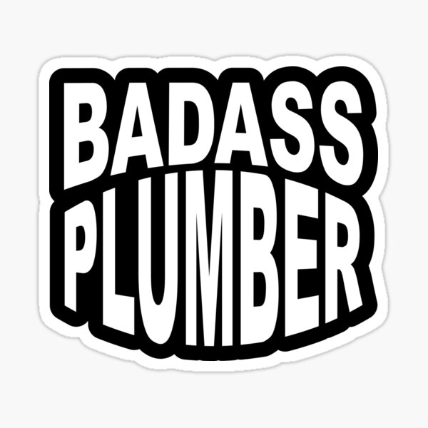Artikel-Vorschau von Badass Plumber Design für Klempner-Dienstleistungsarbeitsplätze, designt und verkauft von Science Engineering Gifts.