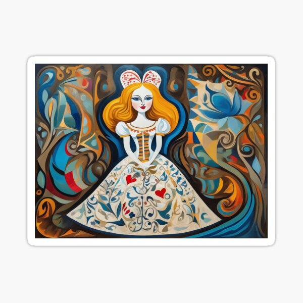 Item preview, Elegant gorgeous Alice in Wonderland designed and sold by Fantasymachine.