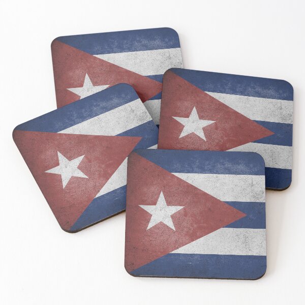 Item preview, Distressed, Old, Faded & Worn Flag of Cuba (Bandera de Cuba) designed and sold by STUDIO-72.
