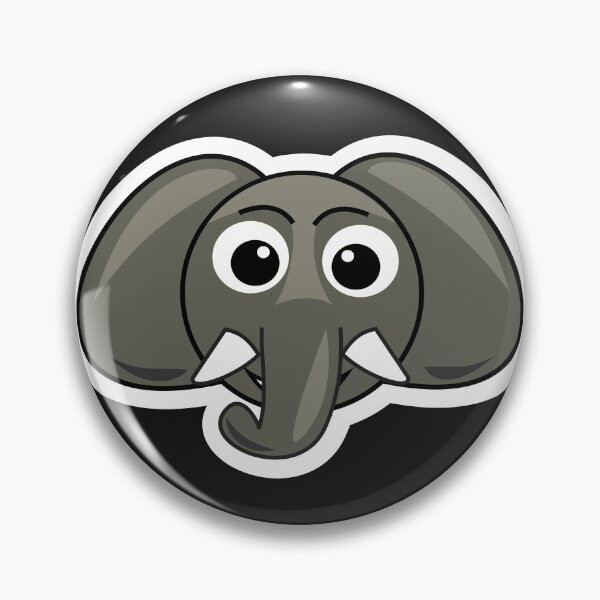 Artikelvorschau, glücklicher Emoji-Elefant entworfen und verkauft von Danierf81.
