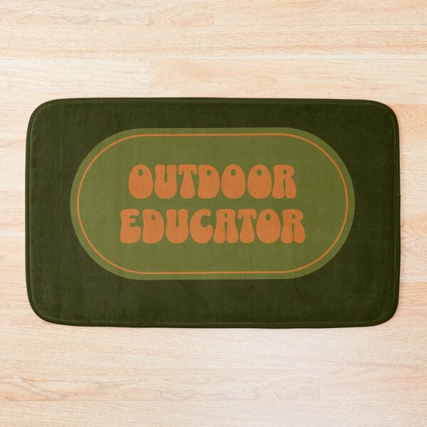 Item preview, Outdoor Educator of the Outdoors Gift For Nature Lover Retro Groovy Font and Colors designed and sold by CORINNE W.