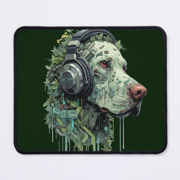 Item preview, Futuristic music dog designed and sold by TVEX19.
