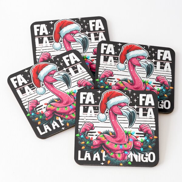 Item preview, Christmas flamingo designed and sold by gittuska11.