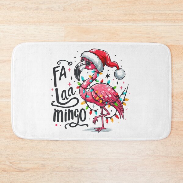 Item preview, Christmas flamingo designed and sold by gittuska11.