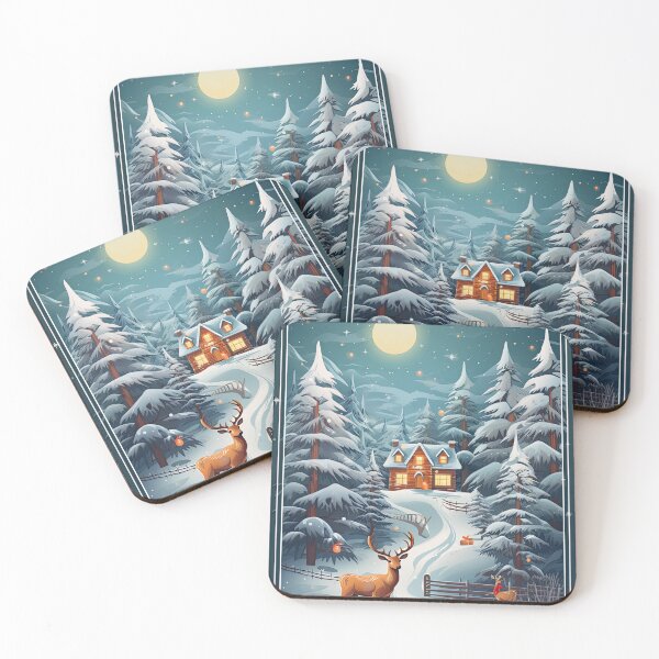 Item preview, Christmas Card - Merry Christmas designed and sold by Digital Dreamtales.