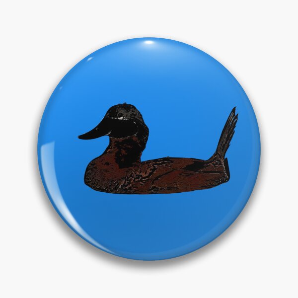 Item preview, Ruddy Duck Sitting Black Alternate Design  designed and sold by designsasstultd.