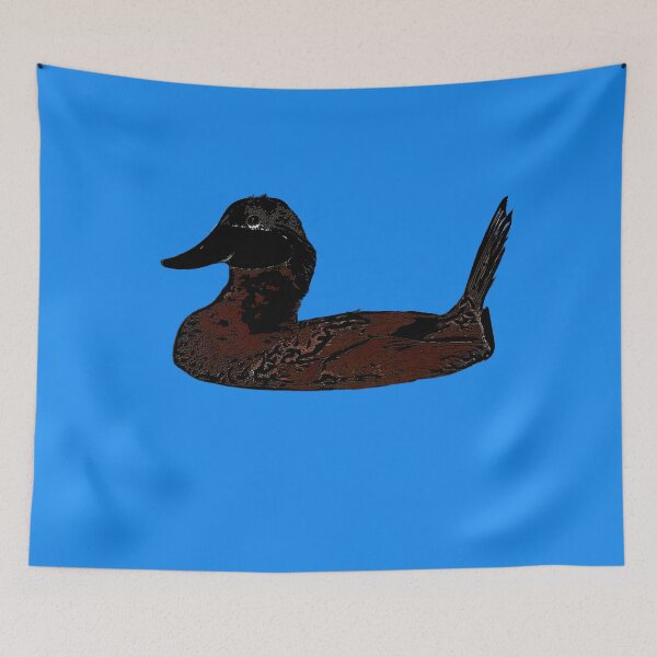 Item preview, Ruddy Duck Sitting Black Alternate Design  designed and sold by designsasstultd.