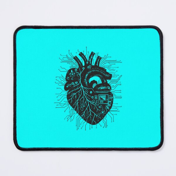 Item preview, A biomechanical heart - dark grey designed and sold by Art Happens.