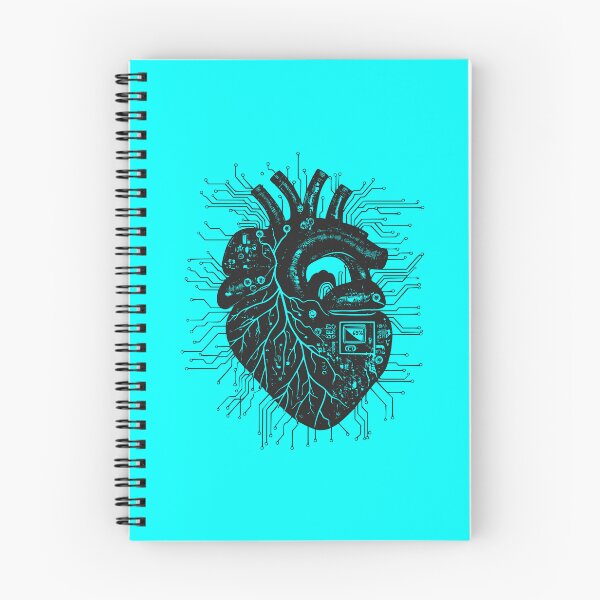 Item preview, A biomechanical heart - dark grey designed and sold by Art Happens.