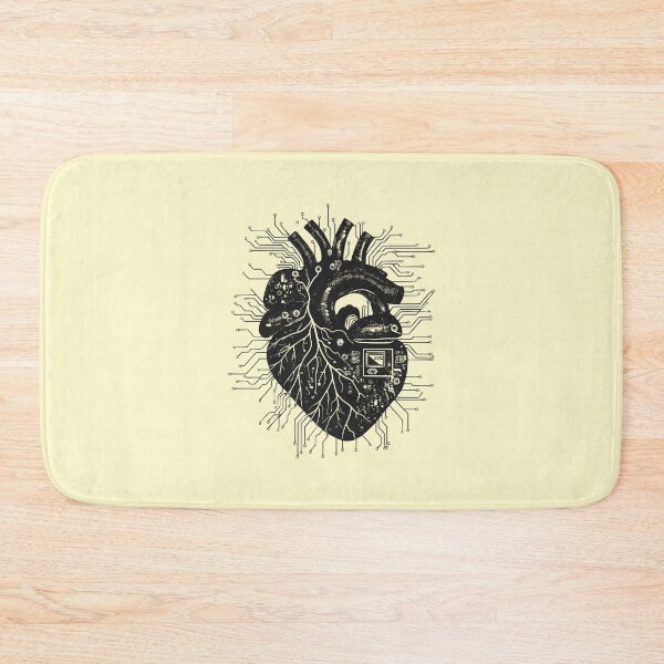 Item preview, A biomechanical heart - dark grey designed and sold by Art Happens.