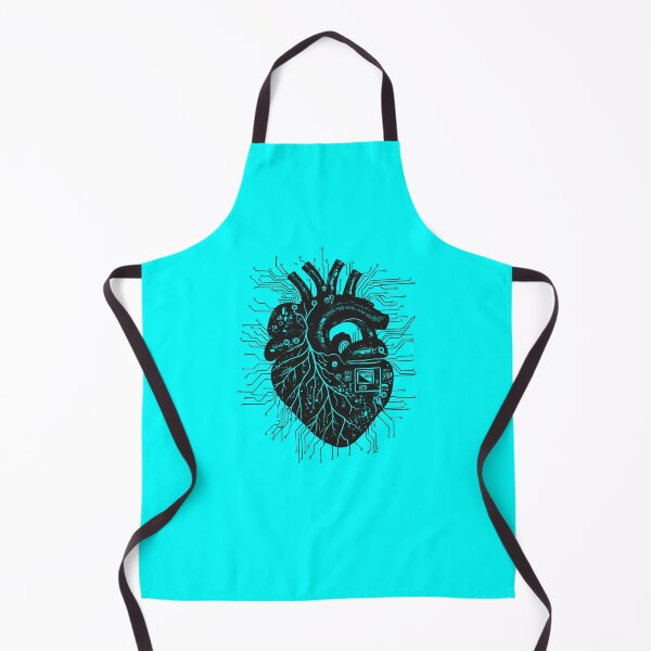 Item preview, A biomechanical heart - dark grey designed and sold by Art Happens.