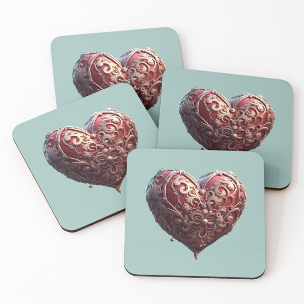 Item preview, Baroque Heart  designed and sold by Digiheart.