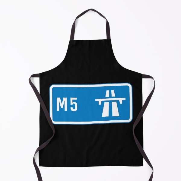 Item preview, Birmingham Bound - Blue M5 Motorway Sign designed and sold by WilliamsonMedia.