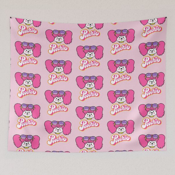 Item preview, Poochie Face - Retro 80s Pink Dog designed and sold by FunnehGacha.