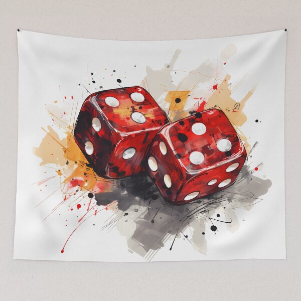 Item preview, Digital Art: Rolling the Dice of Creativity on Your Screen designed and sold by Artedig.