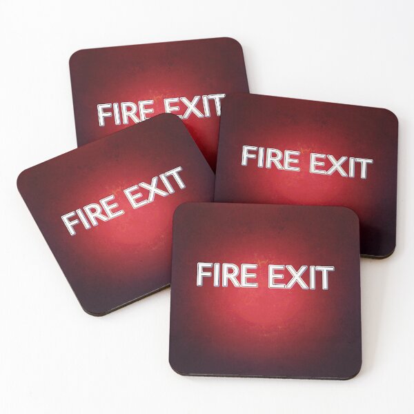 Item preview, Fire Exit designed and sold by Bielzisimo.