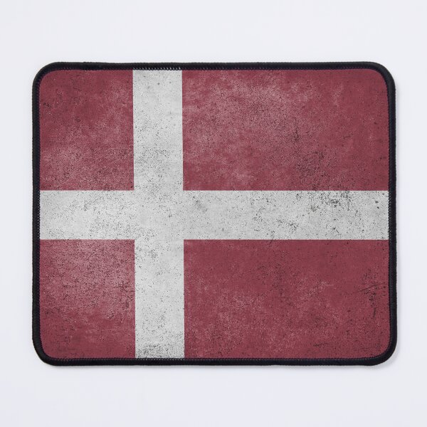 Item preview, Distressed, Old, Faded & Worn Flag of Denmark (Dannebrog) designed and sold by STUDIO-72.