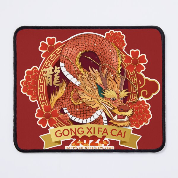 Item preview, Dragon's Embrace: Welcoming the Year 2024 designed and sold by taogiauco.