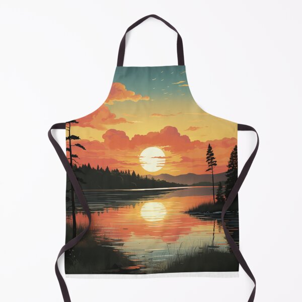 Item preview, A Vintage Travel Illustration of Lake Hubert - Minnesota - US designed and sold by GoodOldVintage.