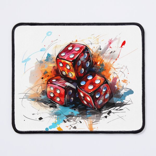Item preview, 3D Dice: The Tactile Revolution of Digital Art designed and sold by Artedig.