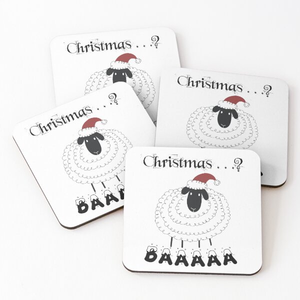 Item preview, Christmas . . .? Baaaaa designed and sold by askthebookbug.