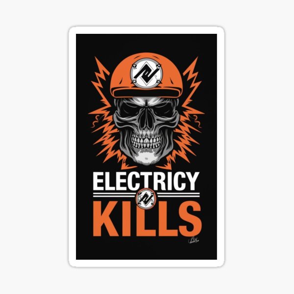Remember Electricity Kill Stickers pack Stickers Adults - Temu