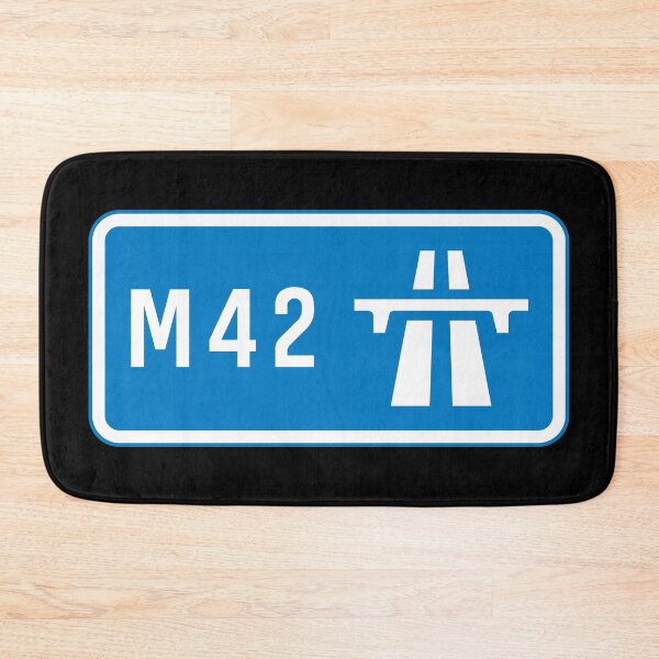 Item preview, Birmingham Bound - Blue M42 Motorway Sign designed and sold by WilliamsonMedia.