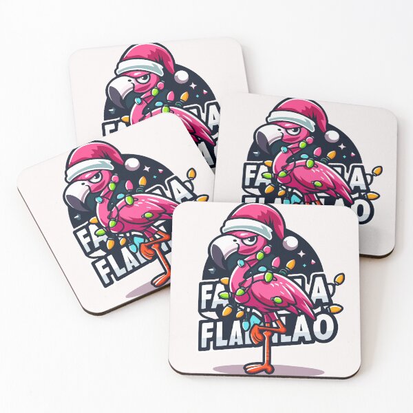 Item preview, Christmas flamingo designed and sold by gittuska11.