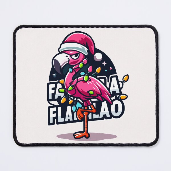 Item preview, Christmas flamingo designed and sold by gittuska11.